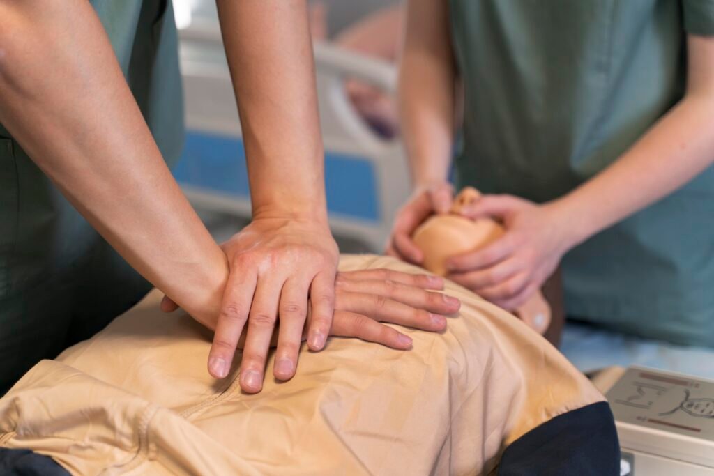 medicine student doing their practice hospital scaled